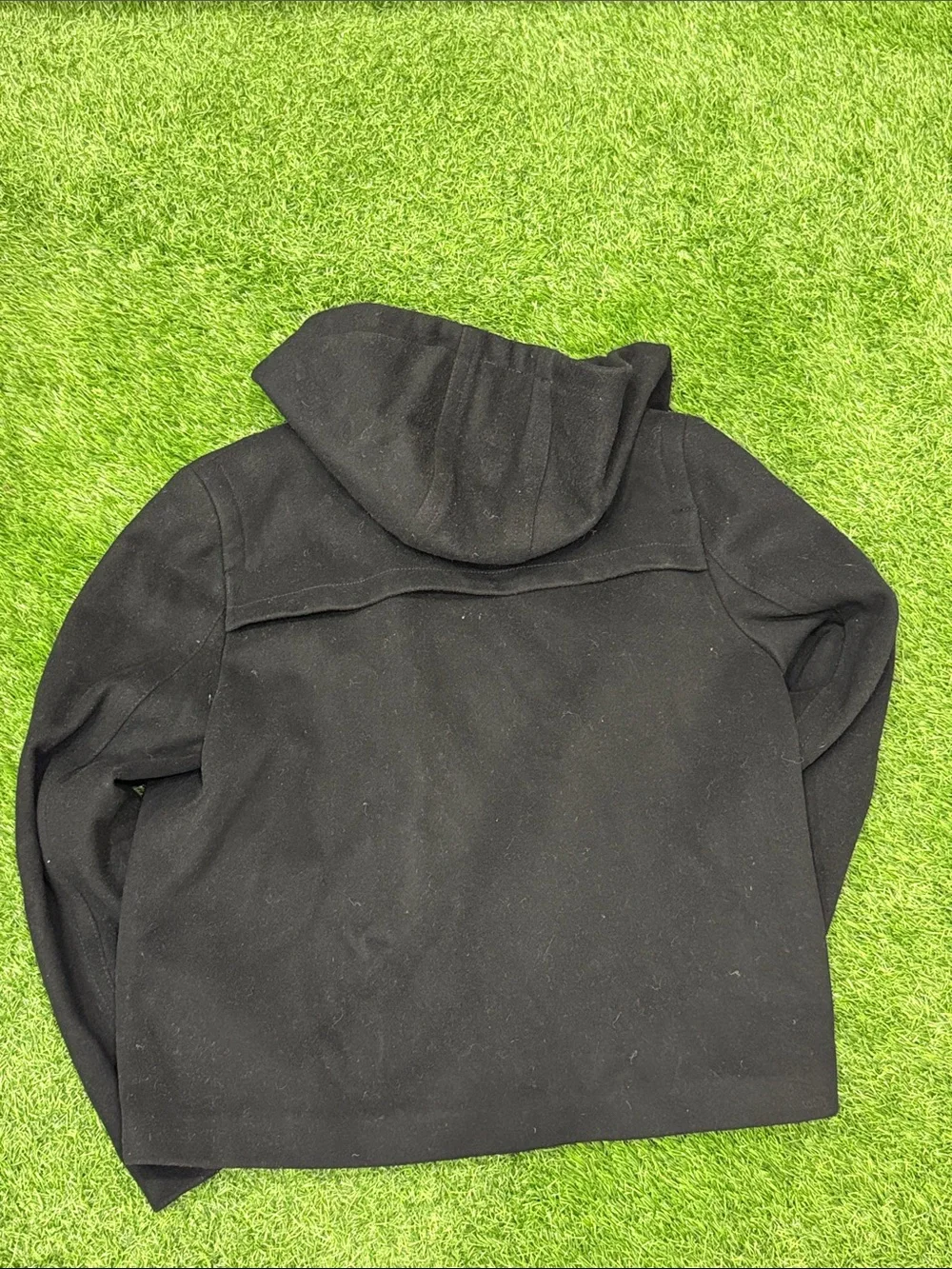 Women’s J. Crew Black Hooded Wool Blend Jacket